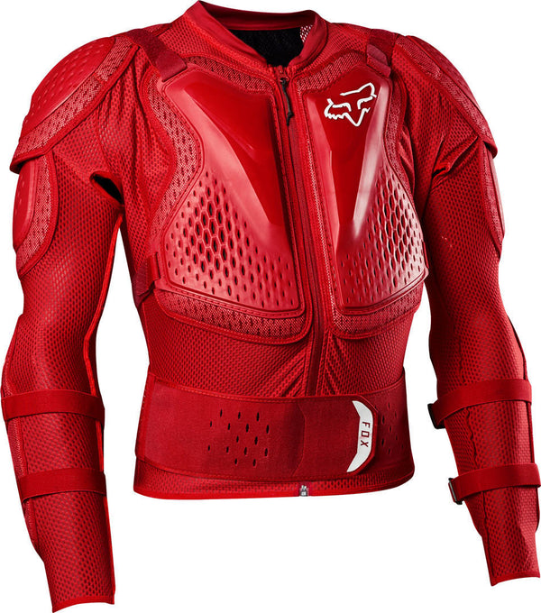 Fox 骑行夹克 Titan Sport Protector Jacket Red