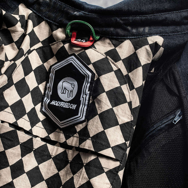 HolyFreedom Genoa Blue Motorcycle Textile Jacket