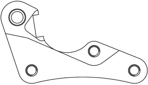 GALFER 刹车 280 TSUNAMI BRACKET ONLY