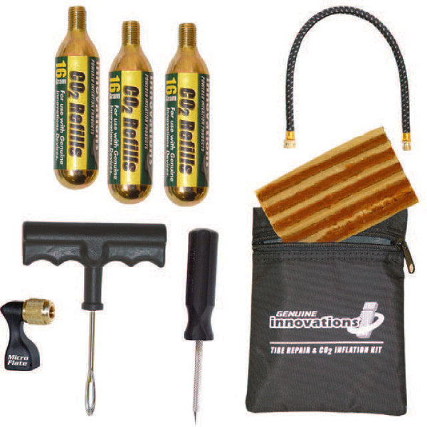 INNOVATIONS 工具 Economy Tire Repair & Inflation Kit