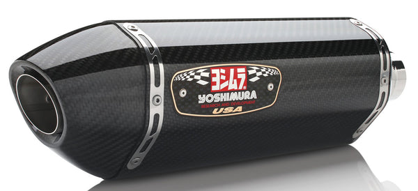 YOSHIMURA 排气管 EXHAUST RACE R-77 SLIP-ON SS-CF-CF DUAL