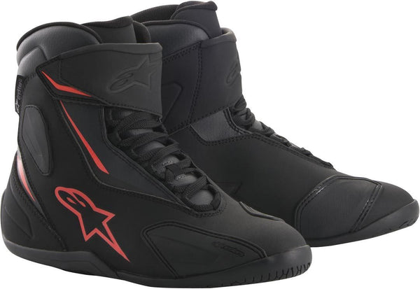 ALPINESTARS 骑行鞋 Fastback 2 Drystar Motorcycle Shoes Black/Red