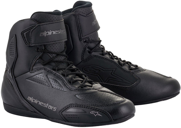 ALPINESTARS 骑行鞋 Faster 3 Motorcycle Shoes Black/Gray
