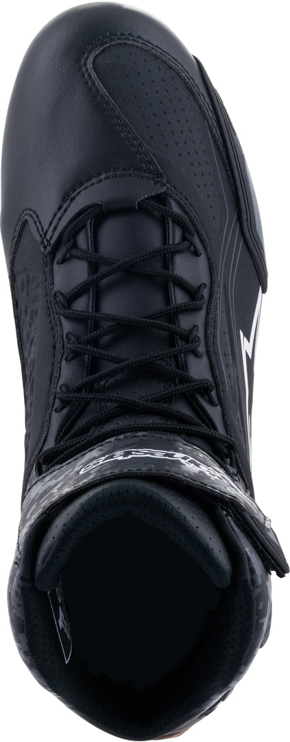 ALPINESTARS 骑行鞋 Faster 3 Motorcycle Shoes Black/Charcoal