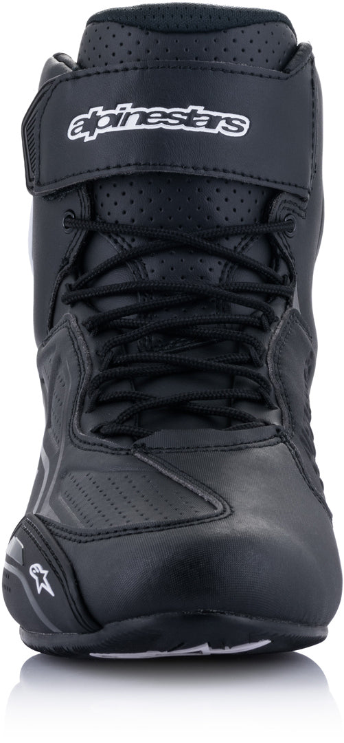 ALPINESTARS 骑行鞋 Faster 3 Motorcycle Shoes Black/Charcoal
