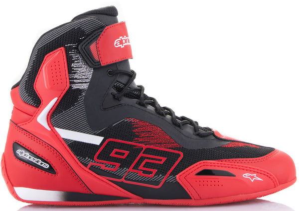 ALPINESTARS 骑行鞋 MM93 Austin Knitted Riding Motorcycle Shoes Red