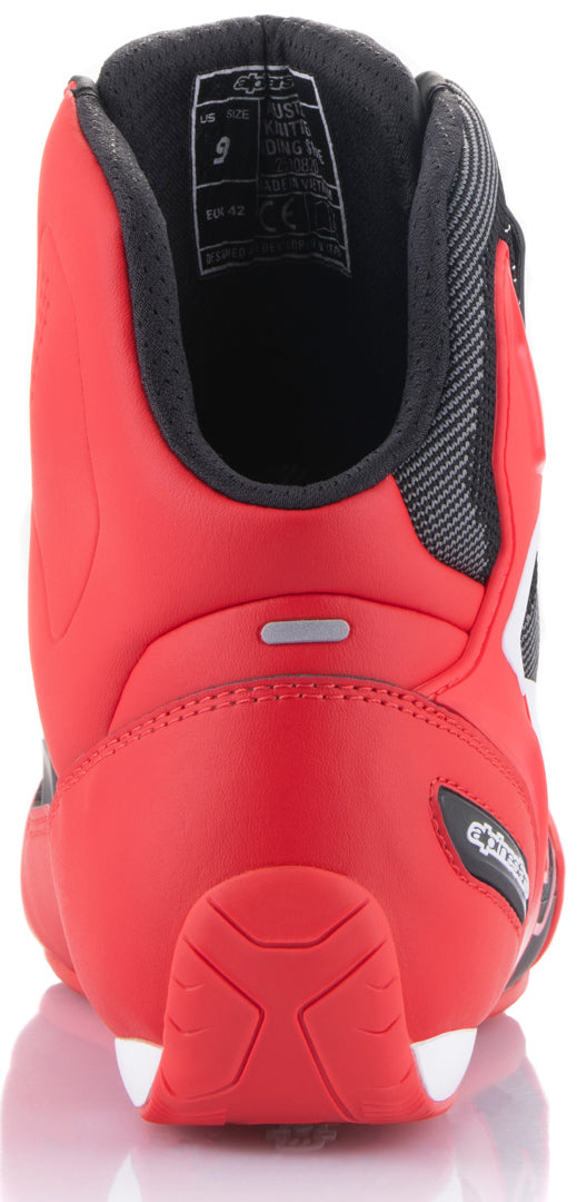 ALPINESTARS 骑行鞋 MM93 Austin Knitted Riding Motorcycle Shoes Red