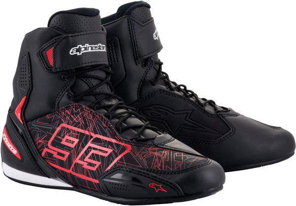 ALPINESTARS 骑行鞋 MM93 Austin Motorcycle Shoes Black/Red