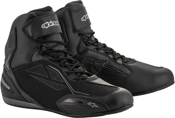 ALPINESTARS 骑行鞋 Stella Faster-3 Drystar Ladies Motorcycle Shoes Black/Silver