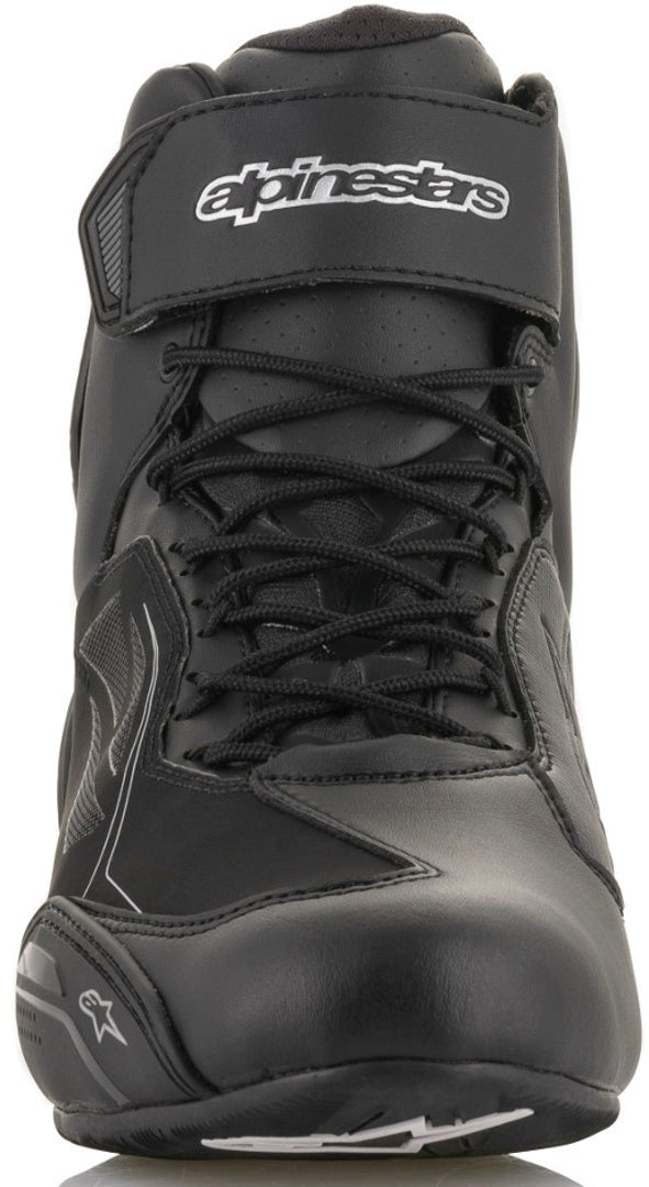 ALPINESTARS 骑行鞋 Stella Faster-3 Drystar Ladies Motorcycle Shoes Black/Silver