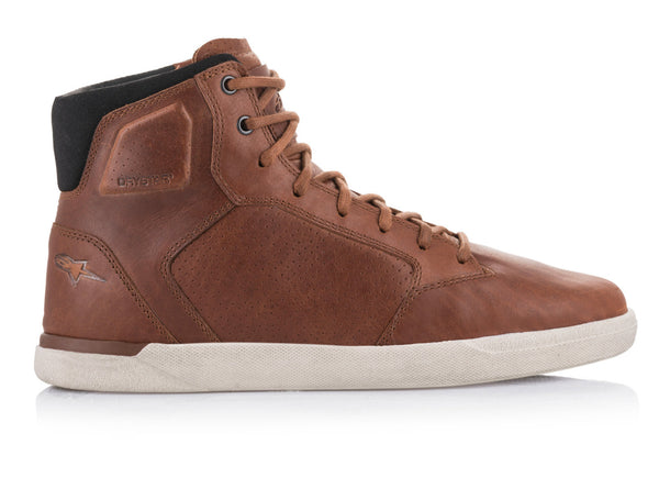 ALPINESTARS 骑行鞋 J-Cult Drystar Waterproof Motorcycle Shoes Brown