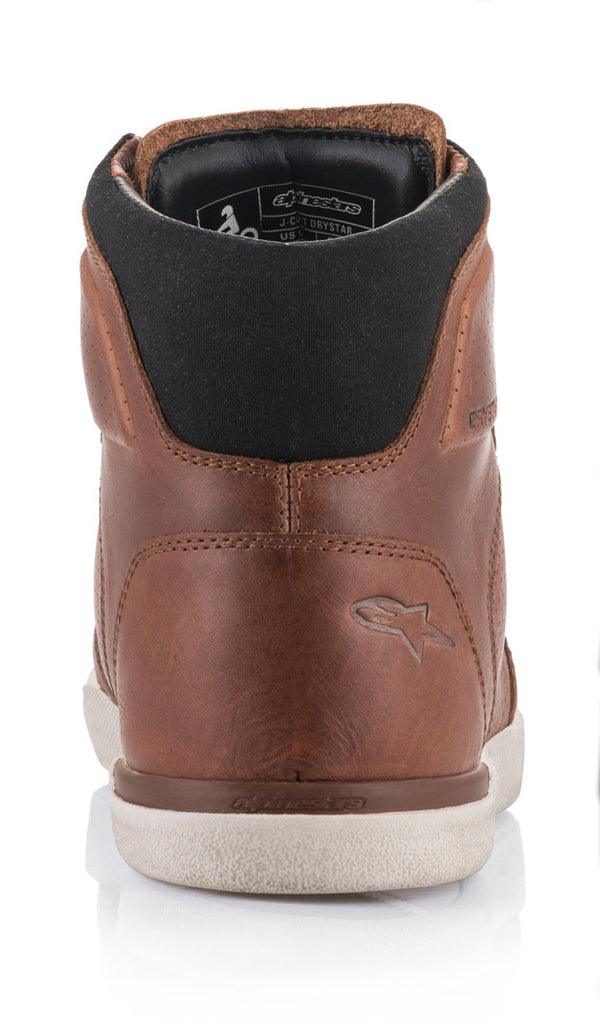 ALPINESTARS 骑行鞋 J-Cult Drystar Waterproof Motorcycle Shoes Brown
