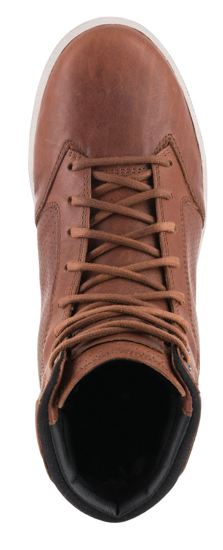ALPINESTARS 骑行鞋 J-Cult Drystar Waterproof Motorcycle Shoes Brown