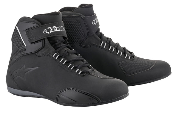 ALPINESTARS 骑行鞋 Sektor Waterproof Motorcycle Shoes Black