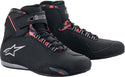 ALPINESTARS 骑行鞋 Sektor Waterproof Motorcycle Shoes Black/Grey/Red