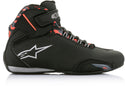 ALPINESTARS 骑行鞋 Sektor Waterproof Motorcycle Shoes Black/Grey/Red