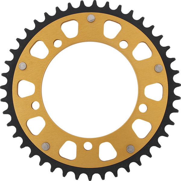 SUPERSPROX 链轮 REAR STEALTH SPROCKET ALU/STL 43T-520 GLD HAY/SUZ/TRI