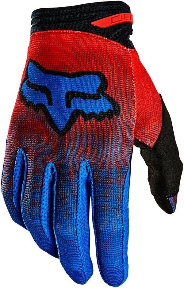 FOX 手套 180 Oktiv Motocross Gloves 红/蓝