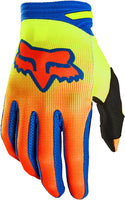 FOX 手套 180 Oktiv Motocross Gloves 黄/蓝