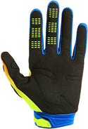 FOX 手套 180 Oktiv Motocross Gloves 黄/蓝