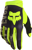 FOX 180 Illmatik Motocross Gloves Black/Yellow