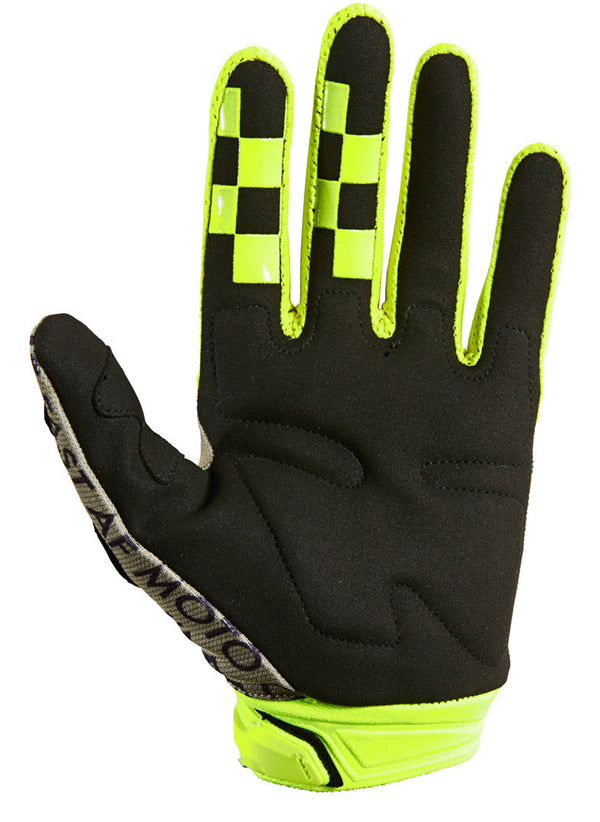 FOX 180 Illmatik Motocross Gloves Black/Yellow