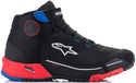 ALPINESTARS 骑行鞋 Honda CR-X Drystar Motorcycle Shoes Black/Red/Blue