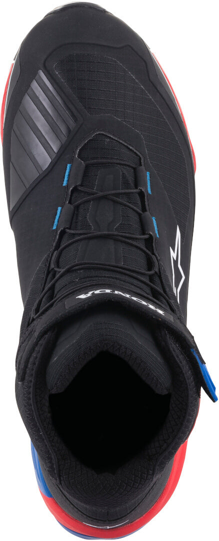 ALPINESTARS 骑行鞋 Honda CR-X Drystar Motorcycle Shoes Black/Red/Blue