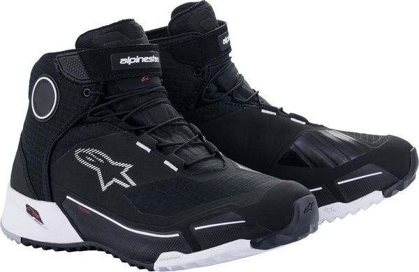 ALPINESTARS 骑行鞋 CR-X Drystar Motorcycle Shoes Black/White