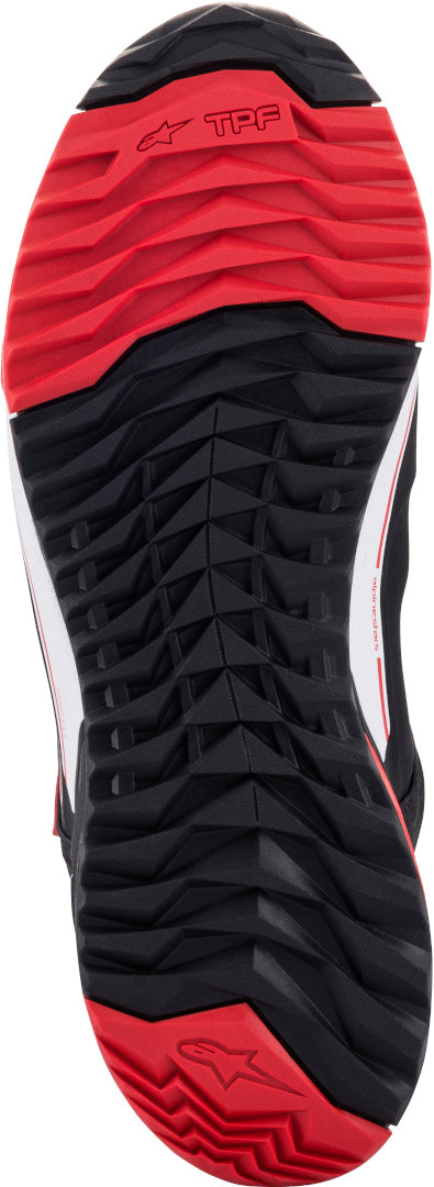ALPINESTARS 骑行鞋 MM93 CR-X Drystar Motorcycle Shoes Black/Red/White