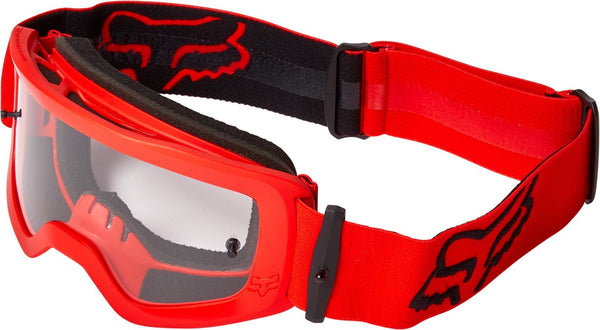 Fox 青少年款 撕片 Main Stray Youth Tear-Off Motocross Goggles Set Red/Black