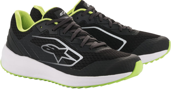 ALPINESTARS 骑行鞋 Meta Road Motorcycle Shoes Black/White/Green