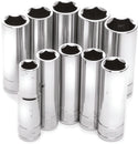 PERFORMANCE TOOL 工具 3/8" Metric Socket Set