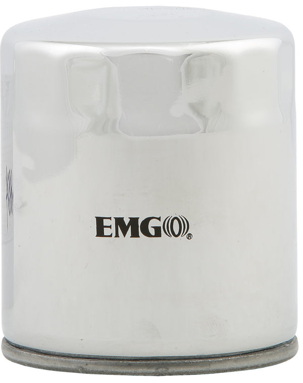 Emgo 机油滤清器 Oil Filter H-D Chrome