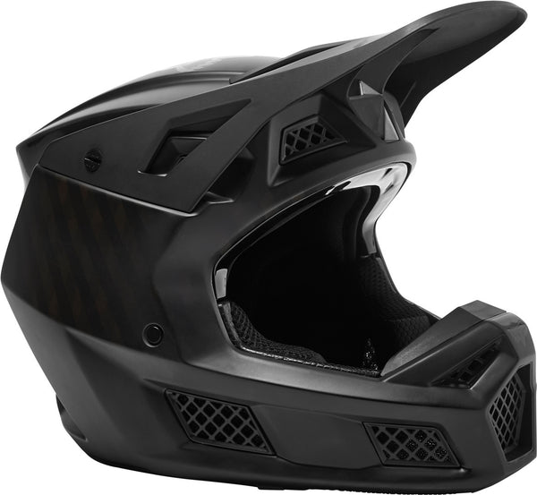 Fox V3 头盔 V3 RS Black Carbon Motocross Helmet