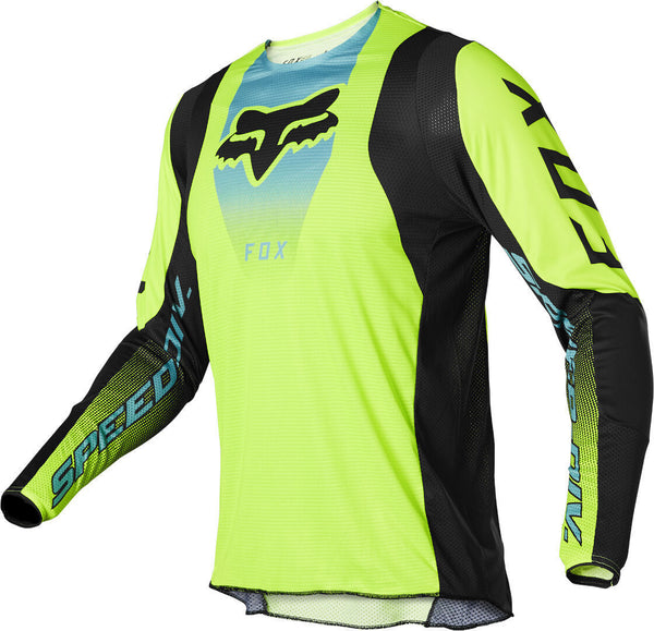 Fox 360 Dier Motocross Jersey Black/Neon