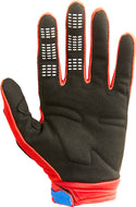 FOX 180 Skew Motocross Gloves White/Red/Blue