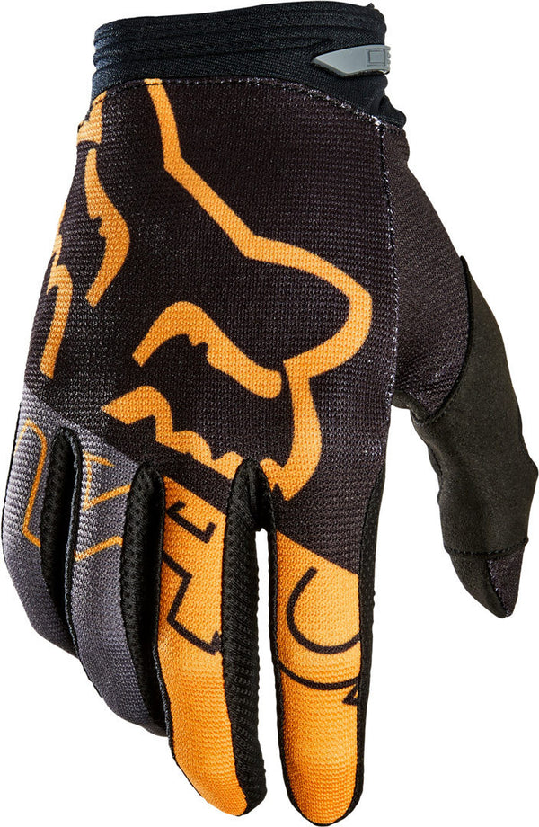 FOX 180 Skew Motocross Gloves Black/Gold