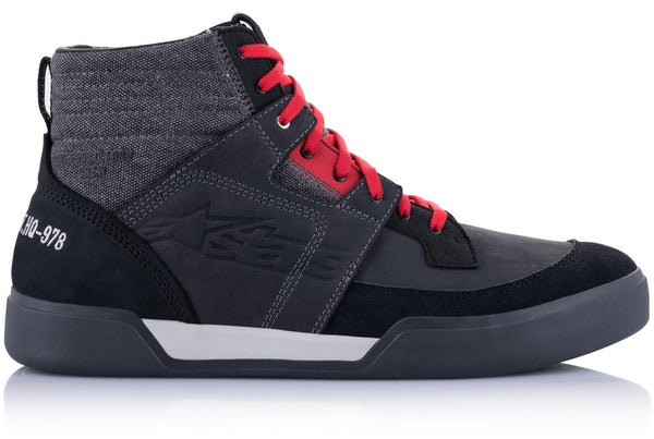 ALPINESTARS 骑行鞋 AS-DSL Akio Motorcycle Shoes Grey/Red