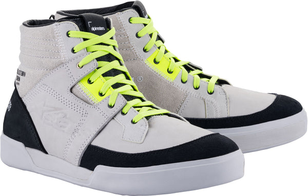 ALPINESTARS 骑行鞋 AS-DSL Akio Motorcycle Shoes Light Grey/Green