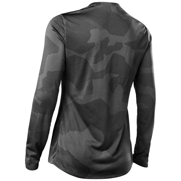 FOX 骑行衣 女式 女式骑行衣 Ranger TRU DRI LS Jersey [灰]