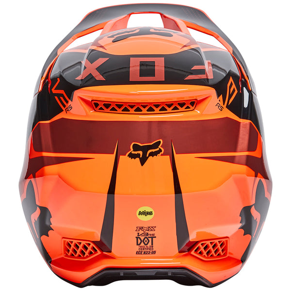 FOX 头盔 V3 RS Mirer Helmet ECE [亮橙]