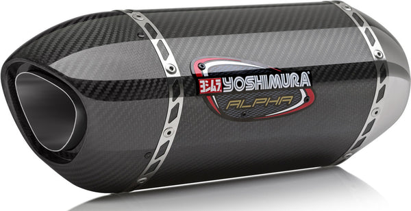 YOSHIMURA 排气管 EXHAUST STREET ALPHA-T SLIP-ON SS-CF-CF WORKS