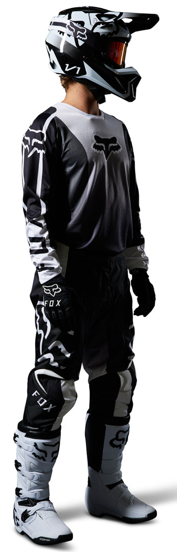 FOX 180 Leed Motocross Pants Black/White