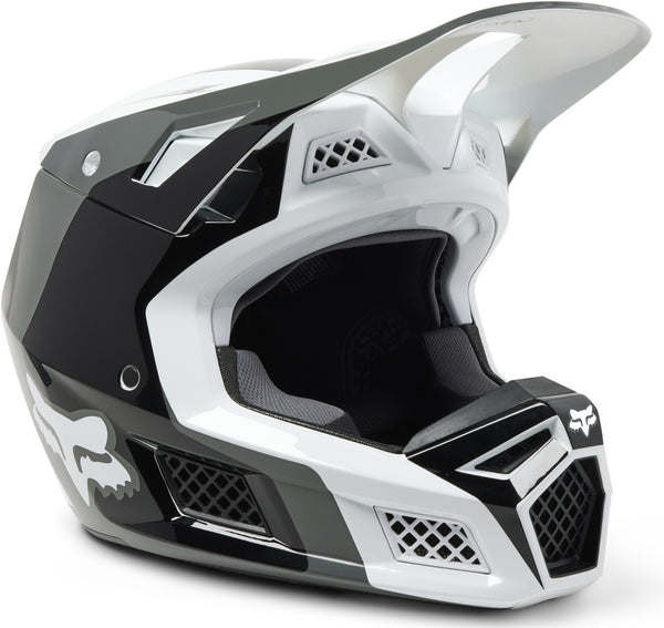 Fox V3 头盔 V3 RS Efekt Motocross Helmet Black/White