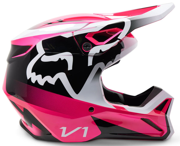 Fox V1 头盔 V1 Leed Motocross Helmet Pink