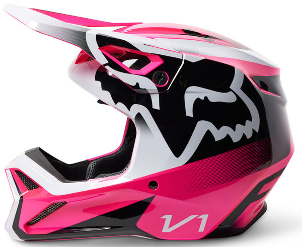 Fox V1 头盔 V1 Leed Motocross Helmet Pink