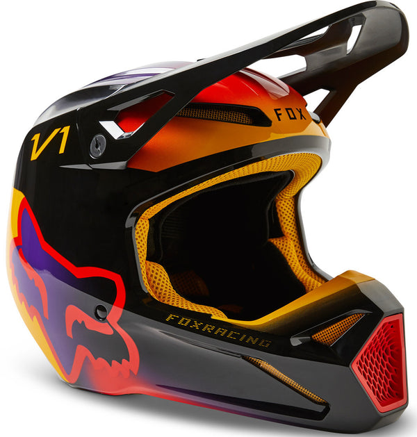 Fox V1 头盔 V1 Toxsyk Motocross Helmet Black