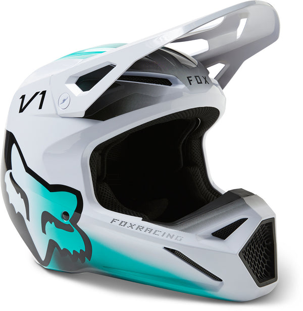 Fox V1 头盔 V1 Toxsyk Motocross Helmet White