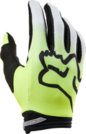 FOX 180 Toxsyk Motocross Gloves Yellow